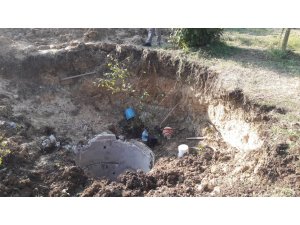 Kayan toprak altında kalan kişi yaralandı