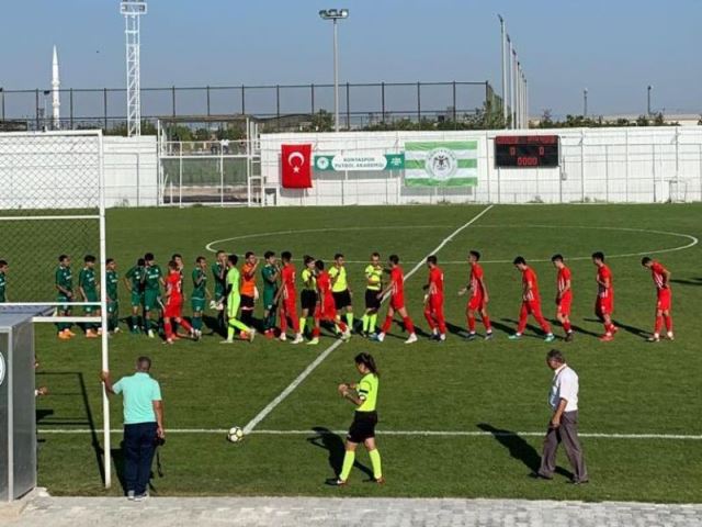 Tatlıcak Spor Tesisleri’nde ilk resmi maç oynandı
