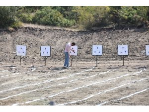 Tek kurşun atışları Sındırgı’da gerçekleşti