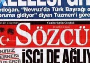 Sözcü'den Başbakan'ı çıldırtacak manşet!