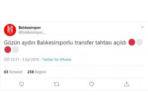 Balıkesirspor’da mutlu son