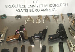 Ereğli'de operasyonlar sürüyor