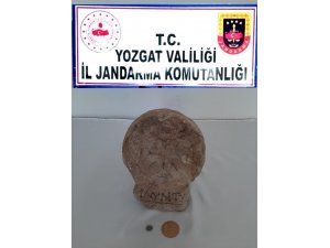 Yozgat'ta tarihi eser ele geçirildi