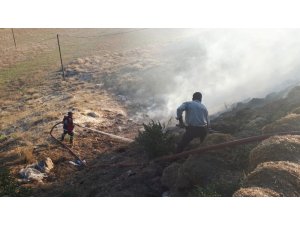 Çorum’da yangın
