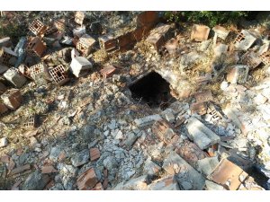 Minik Eymen’in cansız bedeni bu çukurda bulundu