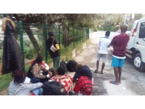 Kuşadası’nda 44 düzensiz göçmen ve 2 organizatör yakalandı