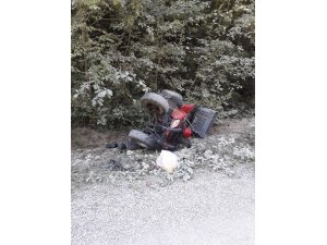 Kastamonu’da ATV devrildi: 1 ölü