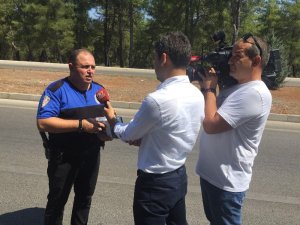 Antalya Polisi, Orman Müdürlüğüyle birlikte vatandaşları bilgilendirdi