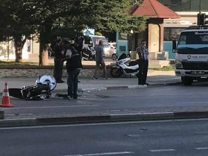 Motosiklet sürücüsü genç hayatını kaybetti!