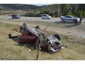 Tavşanlı’da trafik kazası: 2 yaralı