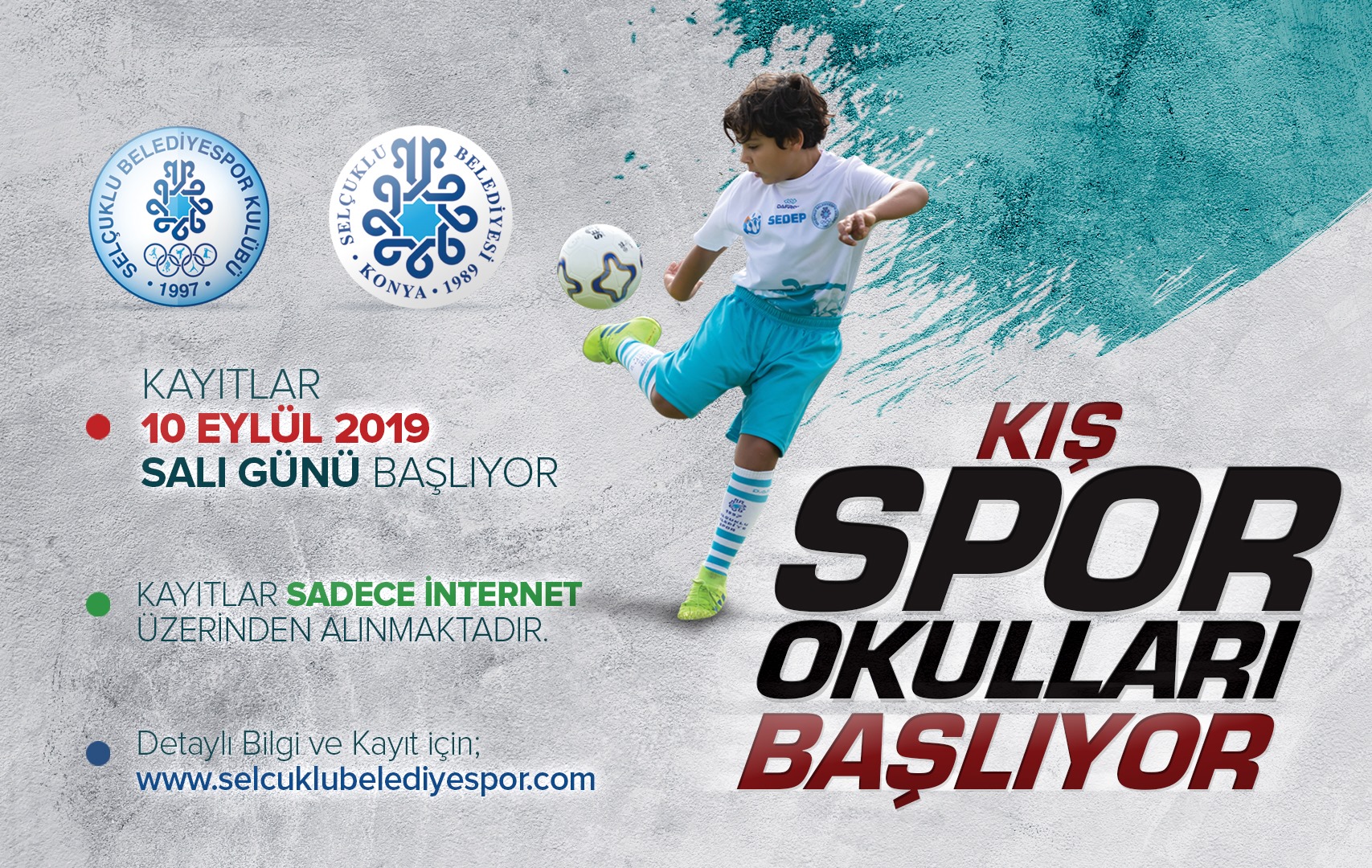 Selçuklu Kış Spor Okullarına kayıtlar başlıyor
