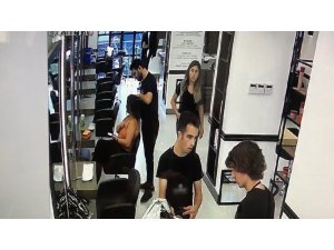 Ünlülerin güzellik merkezinde akıl almaz olay kamerada