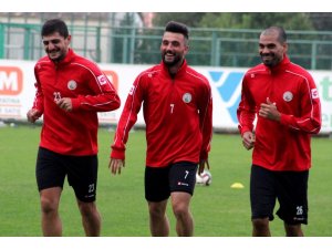 Sivas Belediyespor’da neşeli idman