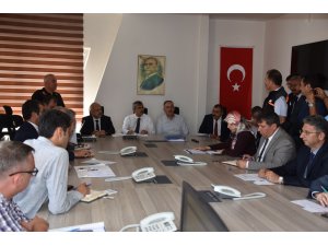 Kırıkkale'de masabaşı deprem tatbikatı yapıldı