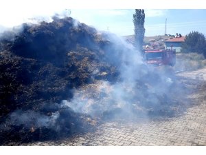 Sungurlu’da yangın