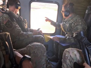 MSB: "2 Türk ve 2 ABD helikopteri, üçüncü ortak helikopter uçuşunu gerçekleştirdi"