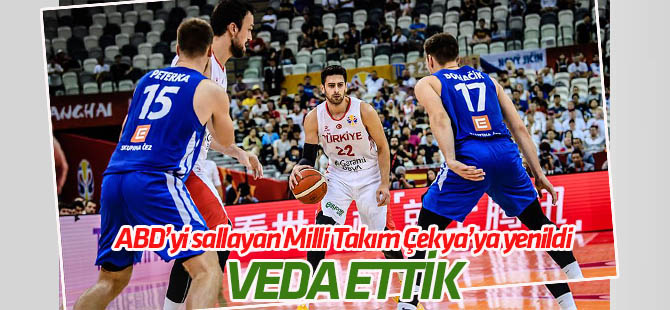 A Milli Basketbol Takımı, 2. tur için Çekya'ya takıldı