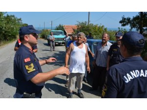 Arazisinde temizlik yapan  şahıs faciaya neden oluyordu