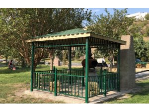 Nallıhan Belediyesi, Çayırhan Göl kenarını kamelyalar ile donattı