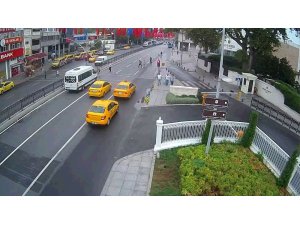 İstanbul’un göbeğinde görme engelli genç kızın yaşadığı dehşet kamerada