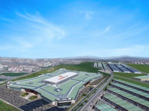 Dev projede ticari alanlar sahiplerini bekliyor