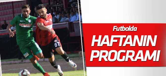 Futbolda haftanın programı