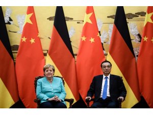 Angela Merkel Çin’de