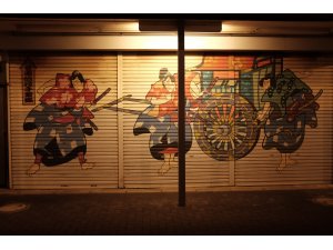 Japonya'nın rengarenk kepenkleri