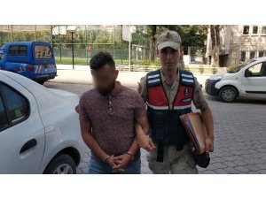 Tarlada dişi Hint keneviri ele geçirildi