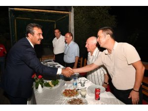 Soner Çetin, efsanelerle buluştu