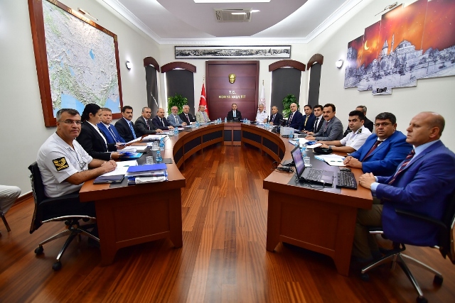 Yeni dönem güvenlik toplantısı yapıldı