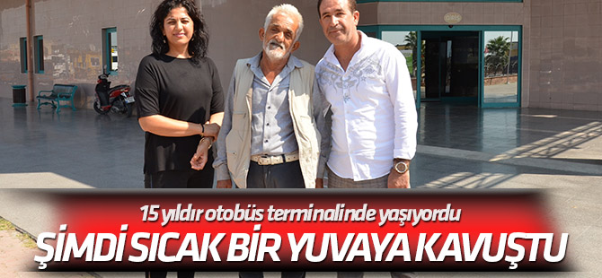 30 yıl sonra sıcak yuvaya kavuştu