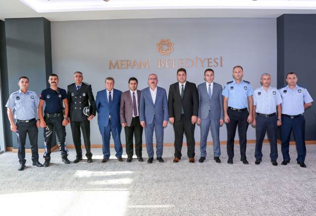 Meram’da Zabıta Haftası ziyaretleri