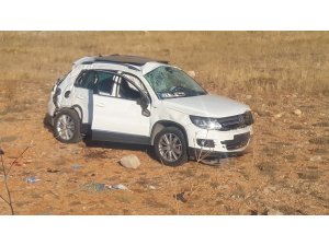 Trafik kazası 2 yaralı