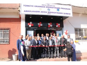 Midyat’ta mikrofinans şubesi açıldı