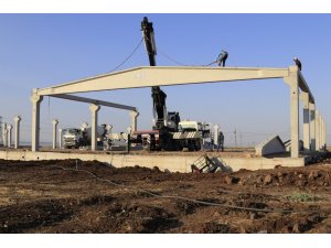 Diyarbakır Tekstil OSB’de fabrikalar hızla yükseliyor