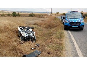 Tamire götürdüğü ATV’nin altında kalarak hayatını kaybetti