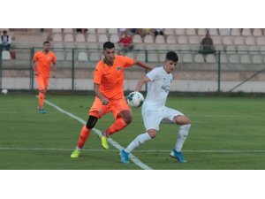 Hazırlık maçında golsüz beraberlik