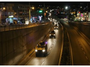 Sınıra zırhlı araç sevkiyatları sürüyor