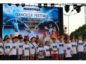 Antalya’nın çocukları Teknoloji Festivalinde buluştu