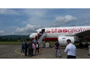 Zonguldak halkı havalimanına alıştı