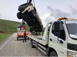 Siirt’te trafik kazası: 2 yaralı