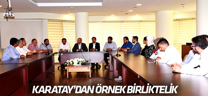 Karatay’dan örnek birliktelik