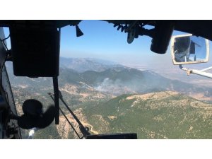 Hatay’da orman yangını