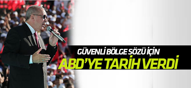 Erdoğan'dan ABD'ye uyarı: Eylül bitmeden....