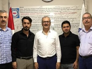 Meram Belediyespor’dan ASKF’ye ziyaret