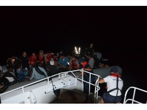 Kuşadası’nda 38 düzensiz göçmen yakalandı