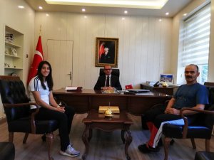 Kaymakam Temel Ayca'ya ziyaret