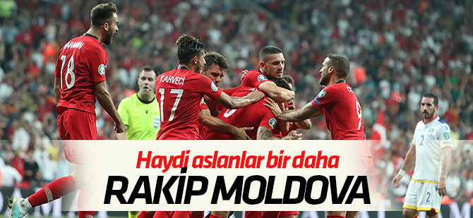 Türkiye'nin rakibi Moldova