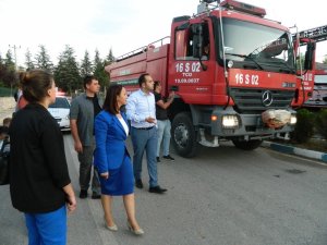 Fabrikada çıkan yangın korkuttu